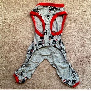 Small dog pajamas for Christmas